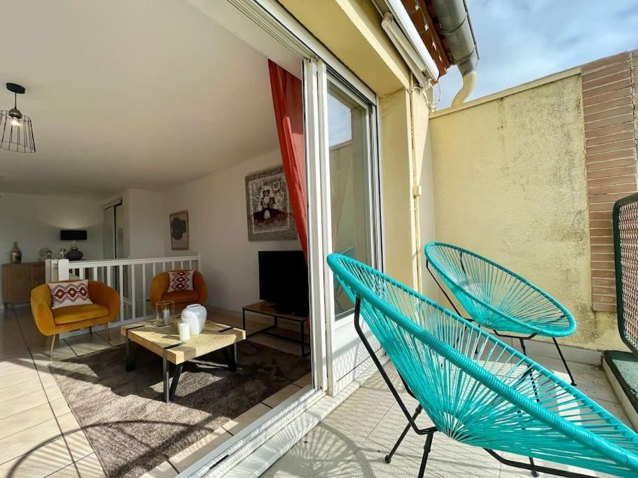 Duplex 70M2 - Vue Cite Medievale - Parking Gratuit Carcassone Exterior photo