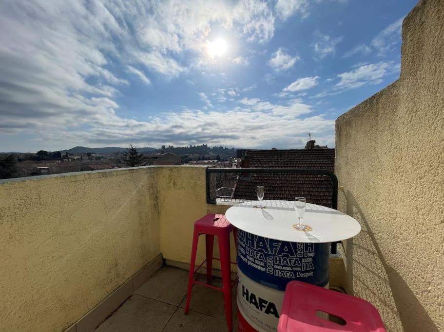 Duplex 70M2 - Vue Cite Medievale - Parking Gratuit Carcassone Exterior photo